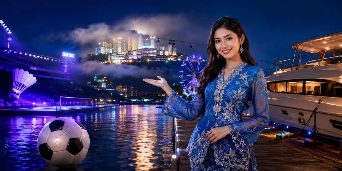 Peminat pertaruhan bola sepak di Genting Highlands berpakaian baju kurung menggunakan platform es125
